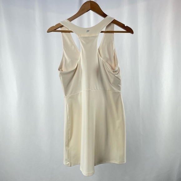 Fabletics On-The-Go Built-In Bra Dress in Egret Size Medium - Picture 4 of 7